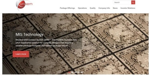 因疫情原因Unisem宣布關閉霹靂州怡保的封測廠